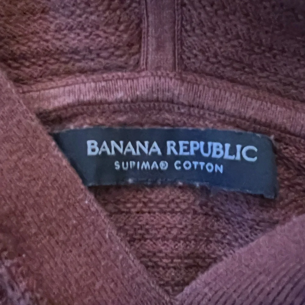 Banana Republic men’s XL supima cotton hooded sweater